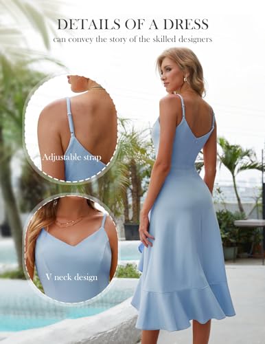 Image of DRESSTELLS Women's Cocktail Dresses, Formal Wedding Guest Graduation Party High Low Dress