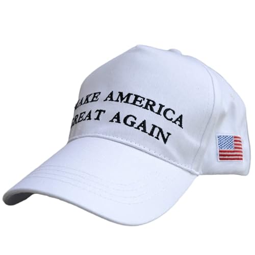 Gorra Maga Presidente Donald Trump Make America Great Again Gorra Bordada Estilo Unisex Blanco Gorra Maga Presidente Donald Trump Make America Great Again Gorra Bordada Estilo Unisex Blanco
