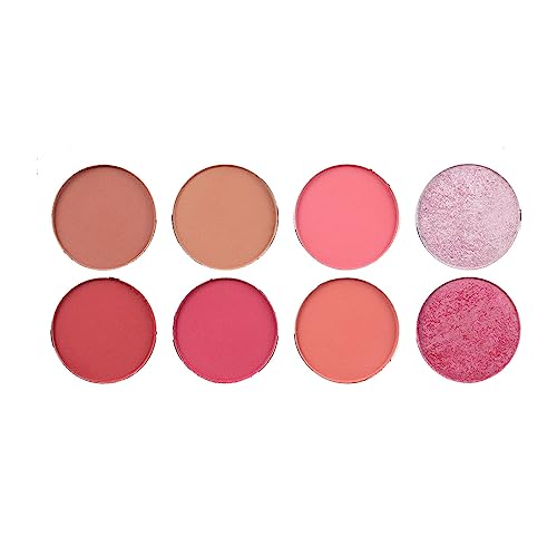 Makeup Revolution Ultra Blush Palette, 8 Shades Of Matte & Shimmer, Includes Mirror, Sugar & Spice, (Pack of 1) - Image 5