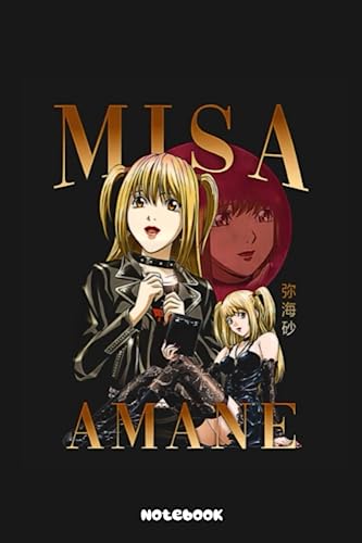 Anime Misa Amane Notebook: Planner, 6x9 Ruled Notebook, Journal, Daily Diary, Organizer