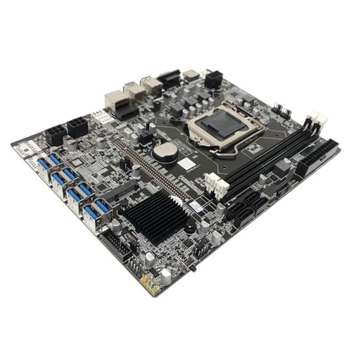 Fivetwofive B75 ETH Mining Moderkort med CPU och 128G SSD