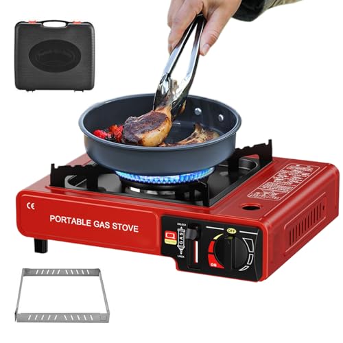 Estufa Portátil Para Camping - Estufa Portátil Para Cocina Al Aire Libre | Quemador Para Preparar Platos, Superficie De Cocción Para Comidas Exteriores En Senderismo, Hogar, Apartamento,