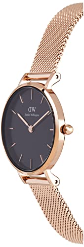 Daniel Wellington Petite Melrose 36mm Black Dial Rose Gold Unisex Watch - DW00100303 - Image 4