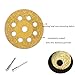 Diamond Cutting Wheel Cut Off Discs Coated Rotary Tools, 7/8