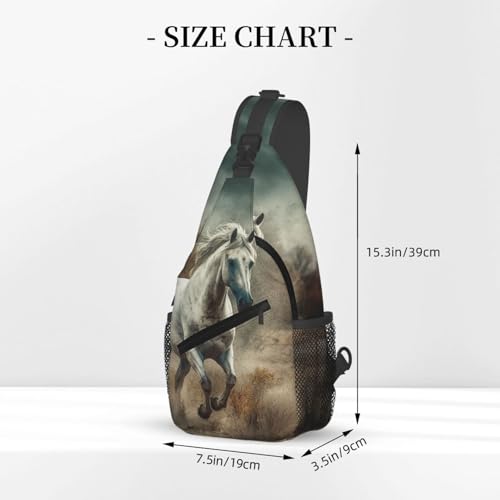 Mochila tipo bandolera pequeña para senderismo urbana miniatura 3