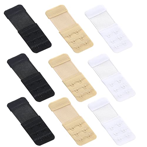 KOSHIFU 9 Piezas Extensor Sujetador 2 Ganchos Alargador Sujetador Espalda Extensor de Sujetador de...