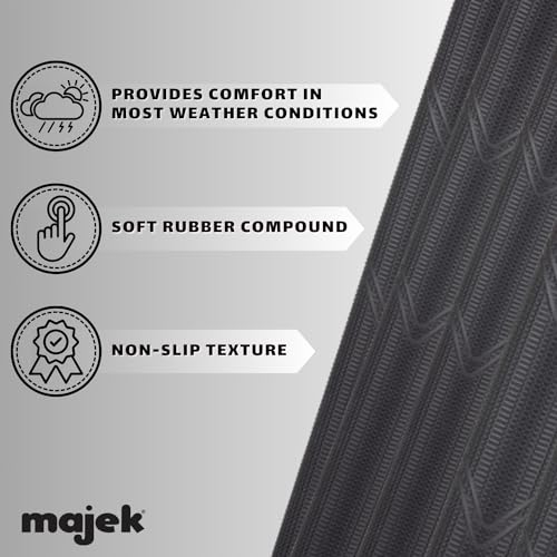 Majek Golf Club Grips Super Jumbo Arthritic Extra Large Tour 360 Degree Black thumb #4