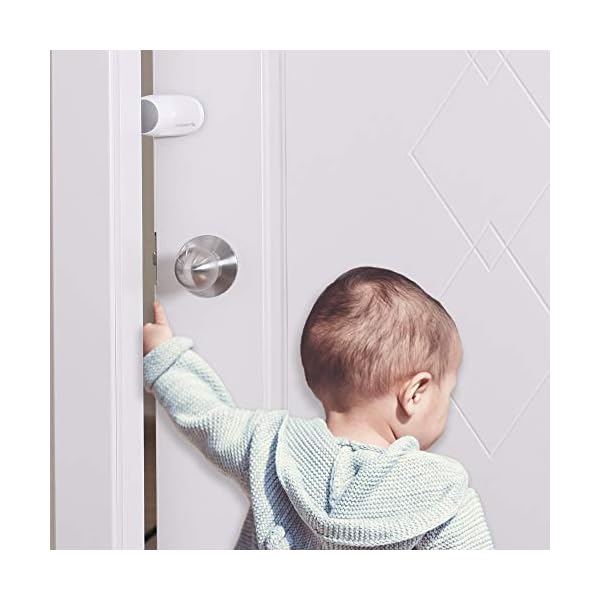 EUDEMON (4 Pack,White) Adjustable Door Guard Door Stop, Finger Pinch Guard,Revolving Door Stopper for Child Proofing… – Bild 3