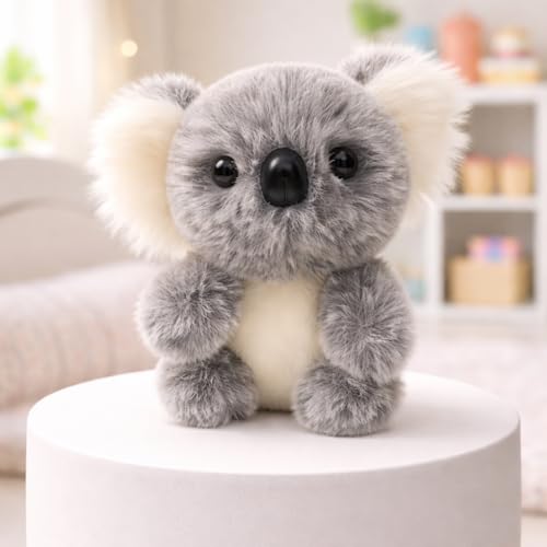 Image of Babique Kuwala Soft Plush Toy 16cm - Cute Kawaii Animal Stuffed Toy for Kids & Babies | Hug Toy | Birthday & Baby Room Gift