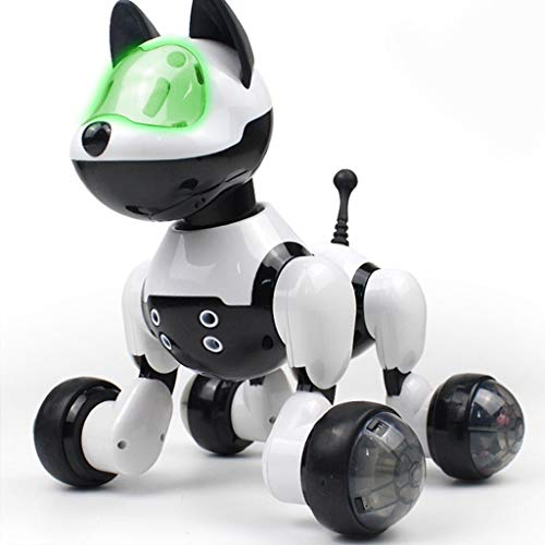 YUX Cartoon Tissu Lampadaire Chambre Lampadaire créatif Garçon Fille PLAFONNIER Décoration R/02/23 (Color : Robot Dog)