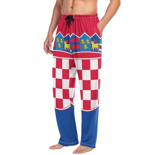 Mens Pajama Pants Funny Yellow Gradient Ombre Sleep Pjs Lounge Bottoms Comfy Soft Sleeping Pijamas S4