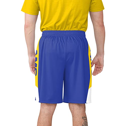 Image of FOCO NFL Mens NFL Team Logo Side Stripe Training Shorts