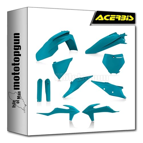 Acerbis 0023479.132 kit cache carenage vert metal KTM XC 125 mototopgun