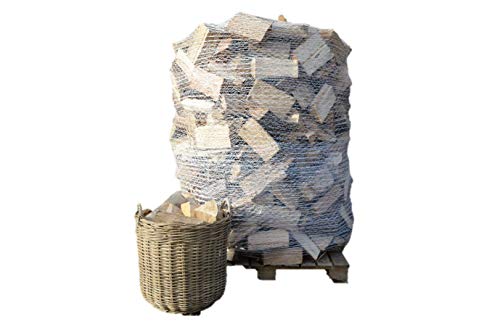 Seasoned Kiln Dried Firewood Logs 1.6m3 for Open Fires, Stoves, Log Burners, Chimineas and Fire Pits