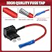 3 Pcs Low Profile Mini Fuse Tap 16 AWG, Fuse Taps Automotive 12v 10 Inch Length, Add a Fuse with LP Car Fuses 5A Fuses Puller for Automotive Trucks Marine Lighting Electrical Circuits by XIOGZAXI