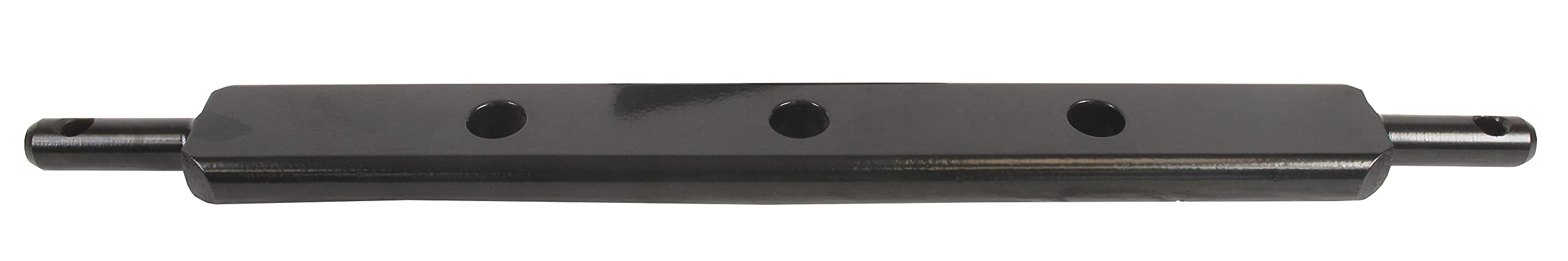 SKANA - Barra con fori per micro trattori di marca giapponese - Barra di traino per trattore tosaerba - 580 mm x 22 mm - Spaziatura fori 120 mm
