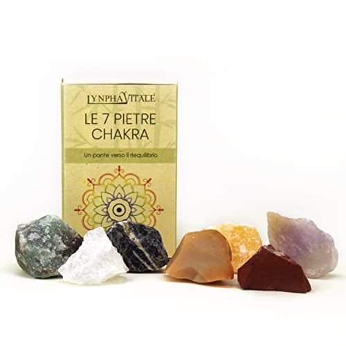 Piedras en Brutos 7 Chakra - original Made in India segun la tradicion Cover