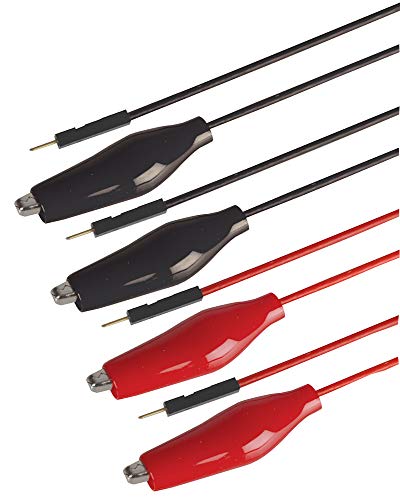 Tenma 72-13100 - Cables de prueba para conectores de puente (355 mm, 4 unidades)