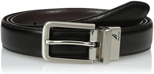 Nautica Men's Leather Reversible Belt