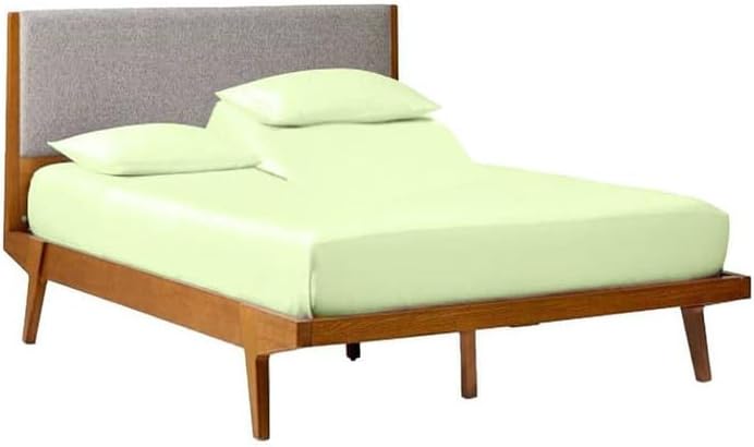 Juego de sábanas King con parte superior dividida para cama ajustable, juego de sábanas flexibles de cabeza dividida de 4 piezas, 28 pulgadas desde