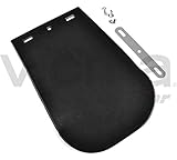  55447 - Faldón Guardabarros Delantero Vespa Goma Blanda 250x170mm
