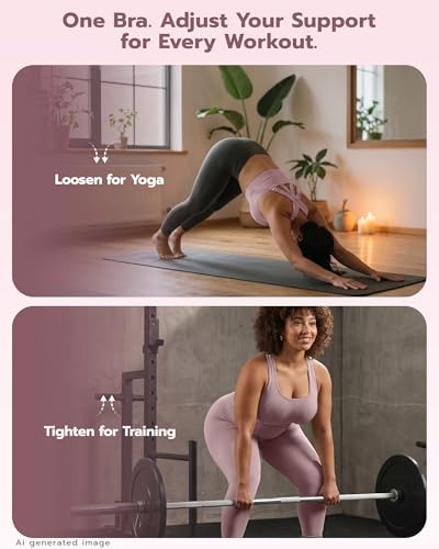 Image of FITTIN Adjustable Sports Bra for Large-Bust: Adjust Support for Workout | No More Settling Dial in Your Perfect Fit Full Coverage No Spillage for Gym & Yoga - for C-DDD Cup Plus Size Large Bust Women