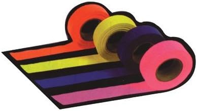 Flagging Tapes - 1-3/16x300'ut-800 flagging tape orange [Set of 12]