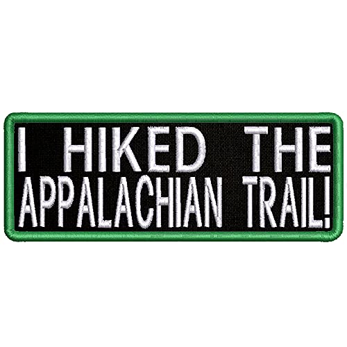 I Hiked Appalachian Trail Embroidered Patch Badge