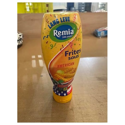 Remia américaine Frite sauce Topdown Bouteille Sauce Snack néerlandaise 500G