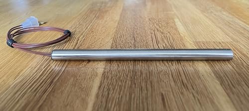 Zündkerze für Pelletofen - 300 W, 155 mm, Durchmesser 9,9 mm mit Schnellanschluss - 2 Jahre Garantie