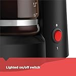 BLACK+DECKER 5-Cup Coffeemaker, Black, DCM600B - Image 2