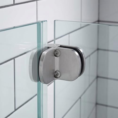 Pinza ángulo recto GALPADA de acero inoxidable para vidrios de diseño 6