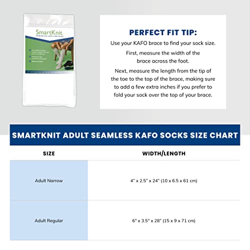 Adult Seamless KAFO Single Interface Sock, One Sock Only3