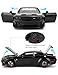 LOVEPOSELY Compatible for 1/24 Dodge Challenger SRT Hellcat Car Model, Collectible Die-Cast Model Car with Lights and Sounds,Pull Back Car Toy for Adults Kids Birthday Gifts Decoration (Black)