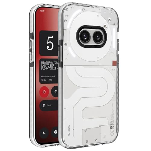 Image of A rtistque Ultra Stylish Back Cover Case for Nothing-Phone-2a / 2a Plus 5G | Premium Shockproof TPU | Protective Design | Bumper Cover | Nothing Phone 2a Back Cover - White
