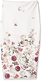 New Look Luca Floral, Falda para Mujer, Blanco, ES 40 (UK 12)