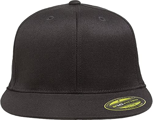 Image of Flexfit Men's Flexfit 210 Fitted Flat Bill Cap Hat