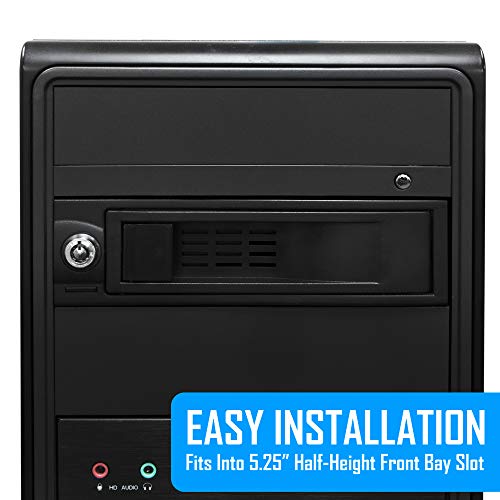 image for Kingwin Performance Single Bay Hot Swap Mobile Rack For 3.5” SSD/HDD