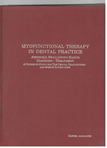 Myofunctional Therapy in Dental Practice. Abnormal Swallowing Hab...