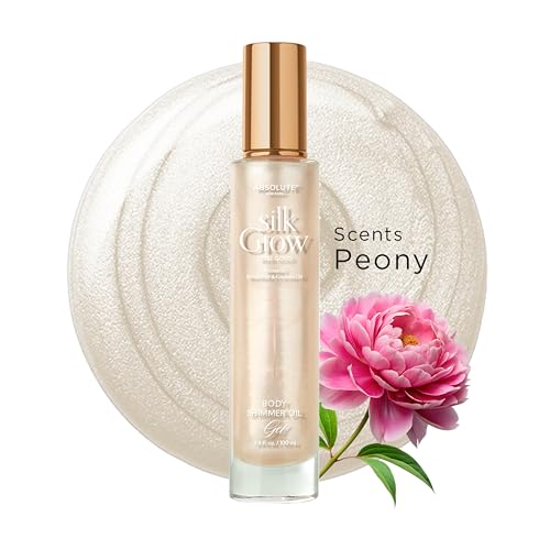 Absolute New York Silk Glow Body Oil Infused with Shea Butter, Coconut Oil, Vitamin E - Thumbnail 6