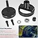 Rear Main Seal Installer Tool JDG476 JDG477 JDG478 Fits for J D 404 466 6076 7.6L 8.1L Engines, Rear Crankshaft Seal and Wear Sleeve Installer Tool - Similar to R830476