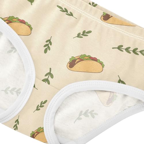 Girls' Underwear Taco Yellow Toddle Brief Panties 23020564