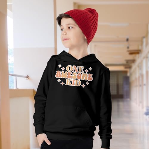 One Awesome Kid Kids' Hoodie - Trendy Hooded Sweatshirt - Cute Quote Hoodie2