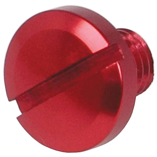 スペシャルパーツ武川 ミラーホールキャップ 正ネジ M8×P1.25 レッド 1個 06-01-0403