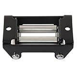 OCPTY 4-1/4' 4-Way Winch Roller Fairlead Bolt Centers fit 3000-4000 LBs Winch Cable Guide for Recovery Off-Road Truck RV Pickup ATV UTV SUV