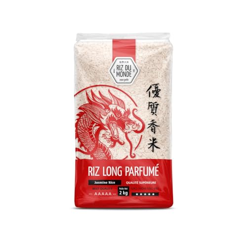 Riz Long Parfumé Jasmine AAAAA pour Réussir Vos Plats Asiatiques Maison