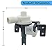 Washer drain pump W10876600 Replacement parts by B&C Ecom LLC Best Suited for Major Brands Dryer Parts: W10727777, W10876600, W10876600VP