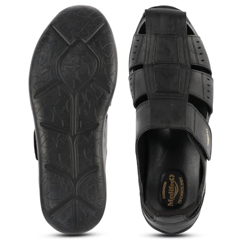 Image of Medifeet Orthopedic Fisherman Ankle Strap Sandals for Men's