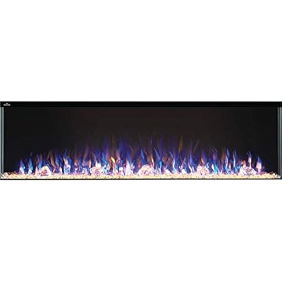 Napoleon Trivista-NEFB60H-3SV Wall Hanging Electric Fireplace, 60 Inch, Black