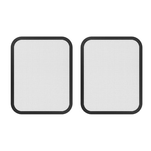 2 protectores de acero inoxidable a prueba de salpicaduras de repuesto para accesorios de freír de aire caliente de 8.5 L y 10 L